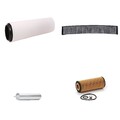 RIDEX Filterset Inspektionspaket Filtersatz für BMW 3 Limousine (E46) X3 (E83)