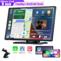 Tragbarer Apple CarPlay und Android Auto Wireless Display Autoradio 9-Zoll