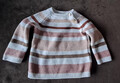 Gebraucht Mädchen Baby C&A Strick Pullover mit Streifen Gr. 68 3-6 Monate