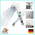 Duschkopf mit Filter Hochdruck Handbrause mit Filtration in 15 Schichten 1,5M...