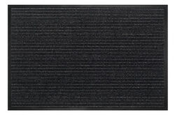 Schmutzfangmatte Fussmatte waschbar anthrazit 120 x 80 waschbar Streifendesign