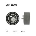 1x Spannrolle, Zahnriemen SKF VKM 11202 passend für AUDI SEAT SKODA VW