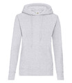 Fruit of the Loom Ladies Einfarbig Kapuzenjacke Sweatshirt Sweat Pullover