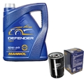Inspektionspaket Ölfilter Set für 5L MANNOL 10W40 VW Golf IV 1J1 Audi A4 8D2, B5