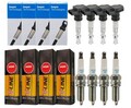 4x DELPHI Zündspule +4x NGK Zündkerze V-Line für Audi TT 8N3 1.8 T 8N9 VW Golf