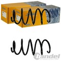 2X SPIDAN FAHRWERKSFEDERN VORNE PASSEND FÜR HONDA CIVIC LINKS+RECHTS