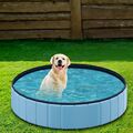 Hundepool Swimmingpool Hunde Pool Faltbar Hundebad Doggy Plantschbecken Becken