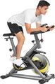 LCD Heimtrainer Ergometer Indoor Cycling Bike Fitness Fahrrad mit APP bis 150 KG