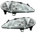Scheinwerfer Set für Renault Megane 1 1999-2003 H4 Halogen Streuscheibe LWR
