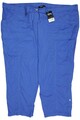 Ulla Popken Stoffhose Damen Hose Pants Chino Gr. EU 58 Baumwolle Blau #ggcjf44