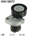 SKF Spannrolle, Keilrippenriemen Links oben Rechts unten mitte links VKM 38072
