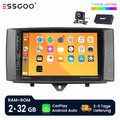 Für Smart Fortwo 451 2011-2015 DAB+ 2+32GB Android 13 Autoradio CarPlay WIFI KAM