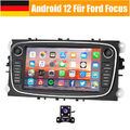 Android 12 Autoradio GPS Navi RDS WiFi +Kamera Für Ford Galaxy Focus MK2 S C Max