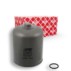 Lufttrocknerpatrone, Druckluftanlage FEBI BILSTEIN 35304 für SCANIA
