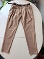 Hallhuber Hose Chinohose Gr. 36 Beige mit Gürtel 