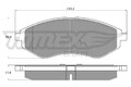 Bremsbelagsatz Scheibenbremse TOMEX Brakes TX 14-22 für KALOS CHEVROLET AVEO LPG