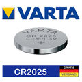 5 x Varta CR2025 Batterien Knopfzellen Knopfzelle Markenware