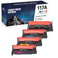 XXL 117A W2070A Toner Set for HP 117A Color Laser MFP 179fwg 178nwg 150nw 179fnw