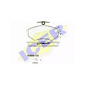 1x ORIGINAL® Icer Bremsbelagsatz, Scheibenbremse Vorne für VW PASSAT B3/B4