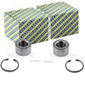 2X SNR RADLAGER-SATZ VORNE HINTEN PASSEND FÜR DAIHATSU APPLAUSE CHARADE COPEN
