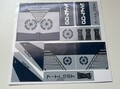 Lego Star Wars Custom Ersatz Sticker sheet for 75046 Coruscant Police Gunship