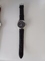 Herren Uhr - Royal Spencer ATM Water Resistent Quarz - schwarz Lederarmband