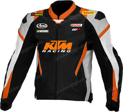 Neue KTM Motorrad Rennrad lederjacke, KTM MotoGP racing biker lederjacke. 