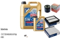 MAHLE Inspektionspaket 6 L Liqui Moly Longlife III 5W-30 für Mazda CX-3 2.0