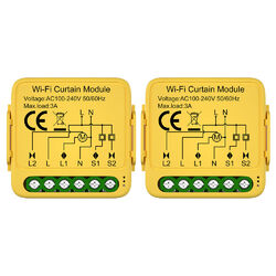 1-10X Tuya WIFI Smart Schalter Modul Vorhang Rolladenschalter Jalousieschalter