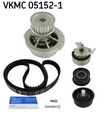 SKF Wasserpumpe + Zahnriemensatz VKMC 05152-1 für OPEL T98 F70 CC ZAFIRA ASTRA