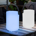 Tischleuchte Außenlampe Balkonleuchte Fernbedienung Dimmer USB RGB LED 2er Set