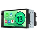 7 Zoll Doppel 2DIN Navi Autoradio mit CarPlay Android 13 Bluetooth Touchscreen
