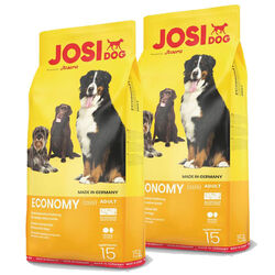 2 x 15 kg JosiDog Economy Trockenfutter Hundefutter powered by JOSERA