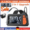 5M Industrie Endoskop 1080P HD Inspektionkamera 8MM Kanalkamera Wasserdicht IP67