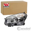 VAN WEZEL H7/H7 SCHEINWERFER LINKS passend für NISSAN QASHQAI | 3389961