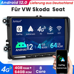 Autoradio DAB+ Android 12 Carplay GPS NAVI Für VW GOLF 5 6 Touran Tiguan Polo 6R
