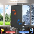 Klemm Rollo Verdunklungsrollo ohne Bohren Fenster Jalousie Thermo Klemmrollo fix