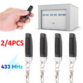 2 Stück 433MHz Universal Handsender Fernbedienung Garagentor Alarmanlage Ersatz