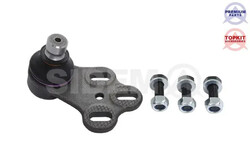 Querlenkerstift Vorderachse links 37680 SIDEM für AUDI COUPE B3 80 B4 Stufenheck