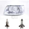 Halogen Scheinwerfer links für VW TRANSPORTER T5 Bj. 04/03-10/09 H7/H1 mit Motor