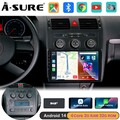 DAB+ 2+32G Android 14 Autoradio RDS FM Navi BT für VW Touran 1T1 1T2 1T3 2003-10