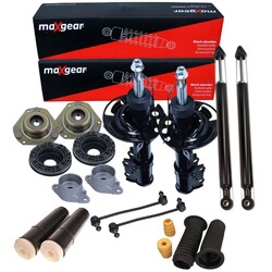 MAXGEAR Stoßdämpfer Koppelstange Domlager Rep-Satz Vorne für FORD FIESTA VI CB1