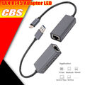 USB/ Type-C auf LAN Adapter Netzwerk Ethernet Konverter USB 3.0 Gigabit LAN RJ45