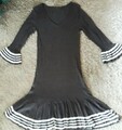 w. NEU! verspieltes FEINSTRICK KLEID Gr. S/M maße/text VERONESER BOUTIQUE