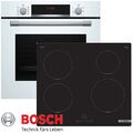 Bosch Induktion Herd Set Autark Backofen, Induktion Glaskeramik Kochfeld NEU/OVP