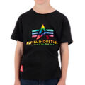 Alpha Industries Kinder T-Shirt Basic T Metal Kids/Teens 100% Baumwolle 196703M