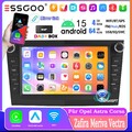 DAB+ Carplay Autoradio Android 15 GPS NAVI Für Opel Corsa D Astra H Vivaro 4+64G