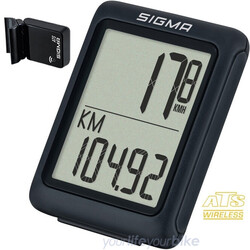 SIGMA ORIGINALS BC 5.0 WL FAHRRAD COMPUTER ATS KABELLOS BIKE TACHO DRAHTLOS FUNK