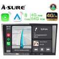 Android 14 Autoradio GPS 4G+64G 8 Core Apple CarPlay Für Opel Corsa Zafira Astra