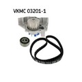 1x Wasserpumpe + Zahnriemensatz SKF VKMC 03201-1 passend für CITROËN FIAT